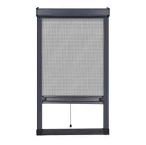 Custom 304 stainless steel mesh anti-mouse screen self-loading reel type up and down stretch shrink push pull inside and outside the flat window
