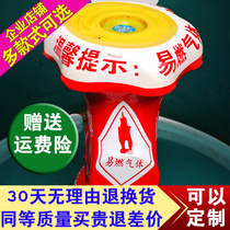 Reno gas cylinder plastic sealing film general liquefied gas sealing film hot selling oxygen tank Heat Shrinkable film label glue