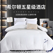 Outlet Hilton hotel silk quilted by 100 mulberry silk spring autumn by summer cool quilted by air conditioning quilt cottucted by the core winter