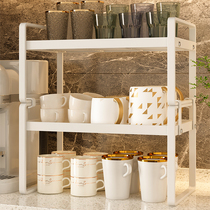 Cup holder cup storage rack water cup holder cup holder cabinet desktop artifact tea set glass cup drain rack