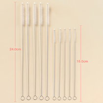 Straw brush Baby bottle brush set Bold extended baby straw cup brush Pacifier cleaning Slender cleaning brush