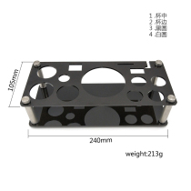  Special bracket for bartender Cocktail shaker glass shaker glass holder holder with storage rack 