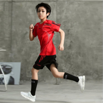 Children's Football Suit Short Sleeve Sports Suit Pupils Jersey Custom Summer Camp Team Suit Football Training Suit