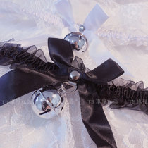 choker extended and enlarged big bells to cover the flesh and face small soft cute bow lace adjustable collar