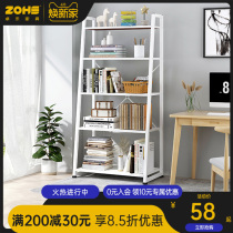 Bookshelves Shelving Bedrooms Simple Downhill Subway Art Collection Shelf Home Living Room Multilayer Trapezoidal Bookcase Storage Racks