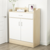 Shoe rack simple household door economical indoor good-looking multi-layer dustproof shoe cabinet door door rack shoe shelf