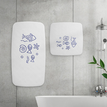 Imported bathroom bathroom shower room massage non-slip mat suction cup bathtub non-slip pad mat bath mat bath mat