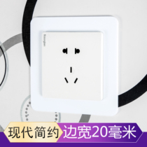Switch Protective Sheath Narrow Side Switch Patch Wall Patch 86 Type Switch Light Switch Decorative Cover Socket Free of Sticky Modern Simplicity