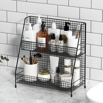  Washstand shelf Bathroom shelf Toilet desktop cosmetics storage Bathroom toilet countertop washbasin