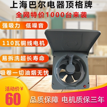 Top Grow Easy-to-tear large suction exhaust fan oil smoke ventilator 10 inch powerful window style exhaust oil pumping fan muted