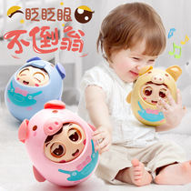 Tumbler can bite 3-6-12-month-old baby music Early to teach 0-1-3-year-olds Puzzle Baby Appeasement Toy