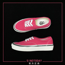 Co-name VANS EARZ VANS womens shoes canvas shoes rose red Anaheim orange yellow low board shoes mens shoes