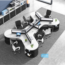 R&D Modern Desk Staff Team Design 3 6 9 Peoples position Employee table Alien Creative Technology Sense styling 5