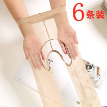 Crtch stockings 6 packs ultra - thin one crotch stockings female thin sexy and transparent skin transparent