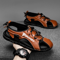 Sandals mens models 2022 new summer outwear trendy movements driving cool drag outdoor leisure buns head beach slippers