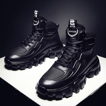 Hongxing Hongxing Erke Martin boots men high 2021 new winter trend plus velvet cotton shoes sports Torre shoes men