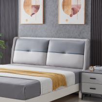 Bedside soft bag back 1 8 meters technology cloth light luxury simple double floor bed board board single buy can be customized