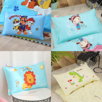 Childrens pillow 1-3-6 years old kindergarten Pillow Baby Baby Baby Cotton cartoon pillowcase pillow 30*50 Four Seasons