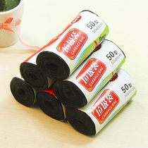 Home Department Store No. Large number Kitchen Disposable Nodding Black Home Plastic Bag Thickened Garbage Bag Roll