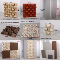 Quadratic remainder diffuser plate 16 triangle 36 triangle bevel sound insulation sound-absorbing plate material QRD diffuser recording studio