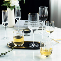 Modern housewife red wine glass set home goblet Champagne Cup exquisite Cup girl wine glass personal