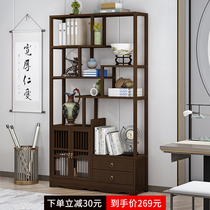 Home Simple Bookshelf Floor Living Room Shelve Bedroom Containing Small Bookcase Partition Office Bogu Shelf