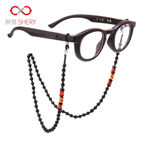 Chinese style glasses chain hanging neck female fashion retro reading glasses chain ancient style sunglasses chain male lanyard eye hanging chain