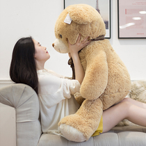 Big bear doll Teddy Bear Plush toy Cuddle bear Large doll Pillow sleeping bed girl gift doll