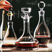 Krosno Poland imported crystal glass with lid red wine dispenser xo foreign wine bottle Household wine dispenser pot wine bottle