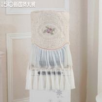 Simple water dispenser cover Two-piece European household water dispenser set dust cover Lace fabric water dispenser bucket cover