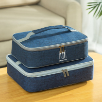 To work with lunch bag rectangular insulation bag handcup when thicker simple lunch bag fashion student lunch bag bag