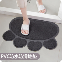 Home Silk Ring Non-slip Mat in door Footbed Subdoorway Toilet Carpets Kitchen Door Mat Bathroom bath Bath Anti Slip