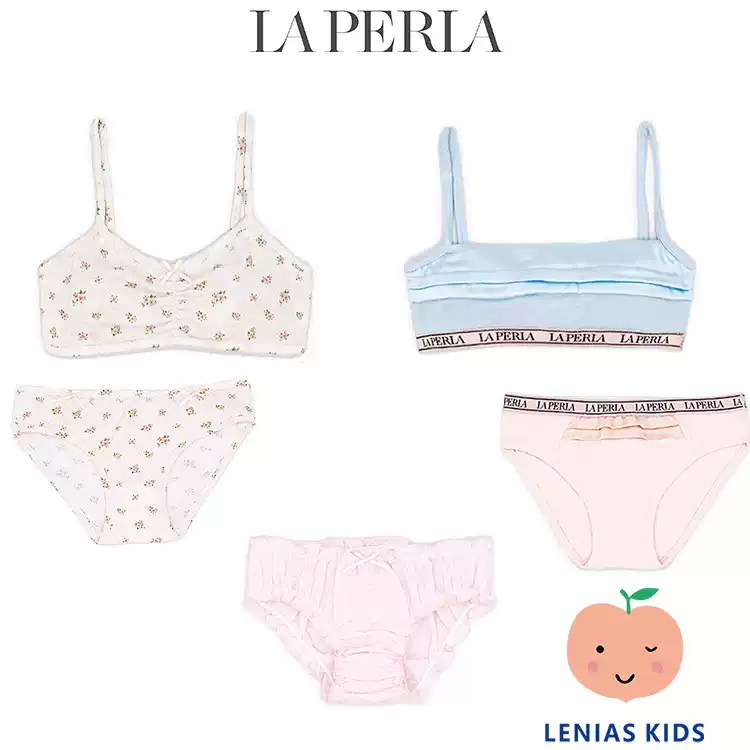 lenias LN家 LA perla 22SS春夏 女童 夏日全棉内衣内裤