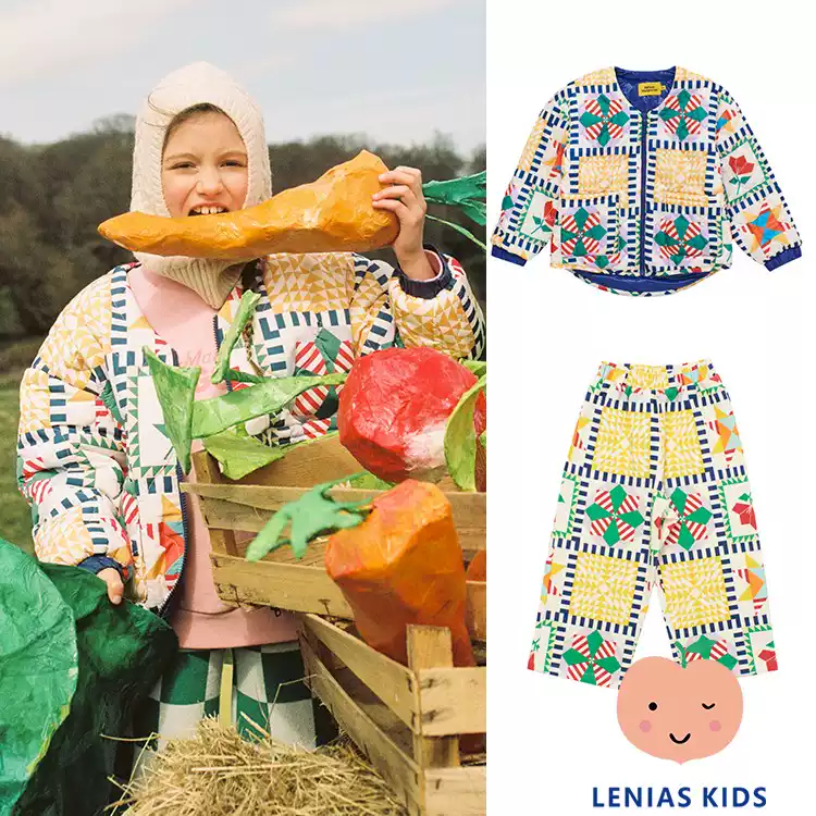 Lenias LN家 Maison Mangostan24aw秋冬 棉服+格子裤