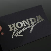 Suitable for HONDA HONDA YAMAHA YAMAHA Harley LOGO decoration aluminum sticker Motorcycle metal label car sticker