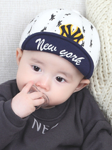 Baby hat spring and autumn Korean version of thin baby cap boy sun hat baby baby newborn baseball cap