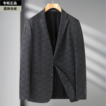 Large size mens fat business single suit loose fat plus size mens suit jacket casual top