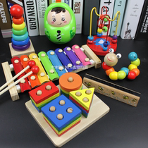Children beaded around the beads early education baby toys 6-12 months baby Development Intelligence toys 0-1-2-3 years old