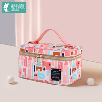 Ling Shi trumpet breast milk fresh-keeping ice bag for work storage milk bag portable back milk bag outdoor blue ice breast pump