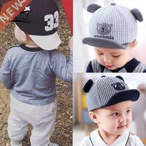 Cute Baby Boy Cap Embroidery Number Baby Baseball Cap Spring