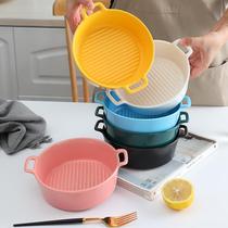 One person food baking plate ceramic oven special plate microwave light wave oven universal binaural baking Net Red household dish plate