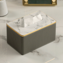 Paper box home creative tissue box living room light luxury style high-end simple modern napkin design sense custom logo