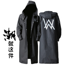 Raincoat male long full body rainstorm single female summer outdoor riding student bicycle electric car poncho tide