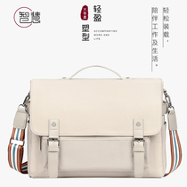 Customized crossbody computer bag for men and women shoulder large capacity commuter student school bag for 14 16 inch Notebook