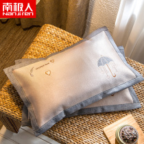 Ice Silk Summer Cool Mat Pillow Summer Bamboo Chill Pillow Single Cool And Summer Double Vines Home Male Cervical Spine Help Sleep