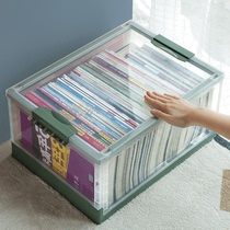 Box Book Book Book Box Student classroom with bookbook packing box transparent folding desk