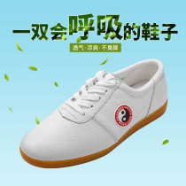 tai ji xie nv chun summer tpr sneakers leather middle-aged breathable Taijiquan lian gong xie wu shu xie male