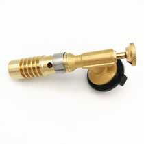 Super thick wall copper card type fire gun butane air welding gun baking barbecue welding pigs trotters high temperature fire gun