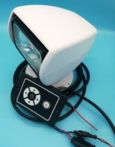 Yacht Marine remote control Searchlight 12V24V halogen xenon spotlight bright white light long range night flight