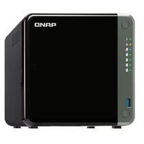 New QNAP QNAP TS-453D-4G Memory Remote Network NAS Dual 2 5GbE ports PCIe expansion